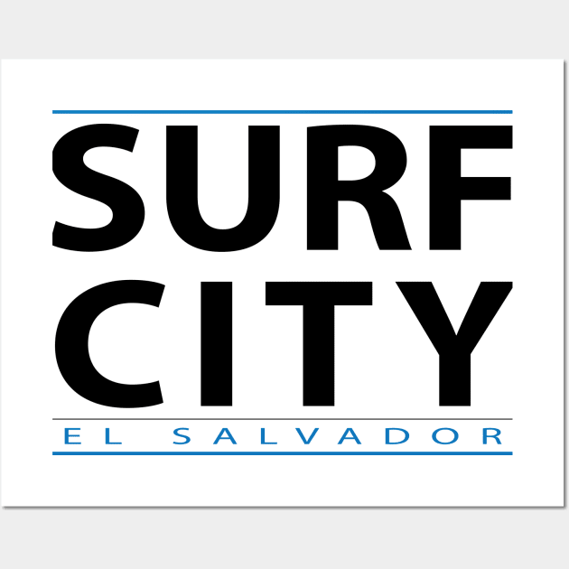 Surf City El Salvador Wall Art by Estudio3e